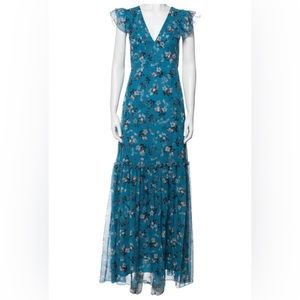 Erdem Silk Floral Dress - Small